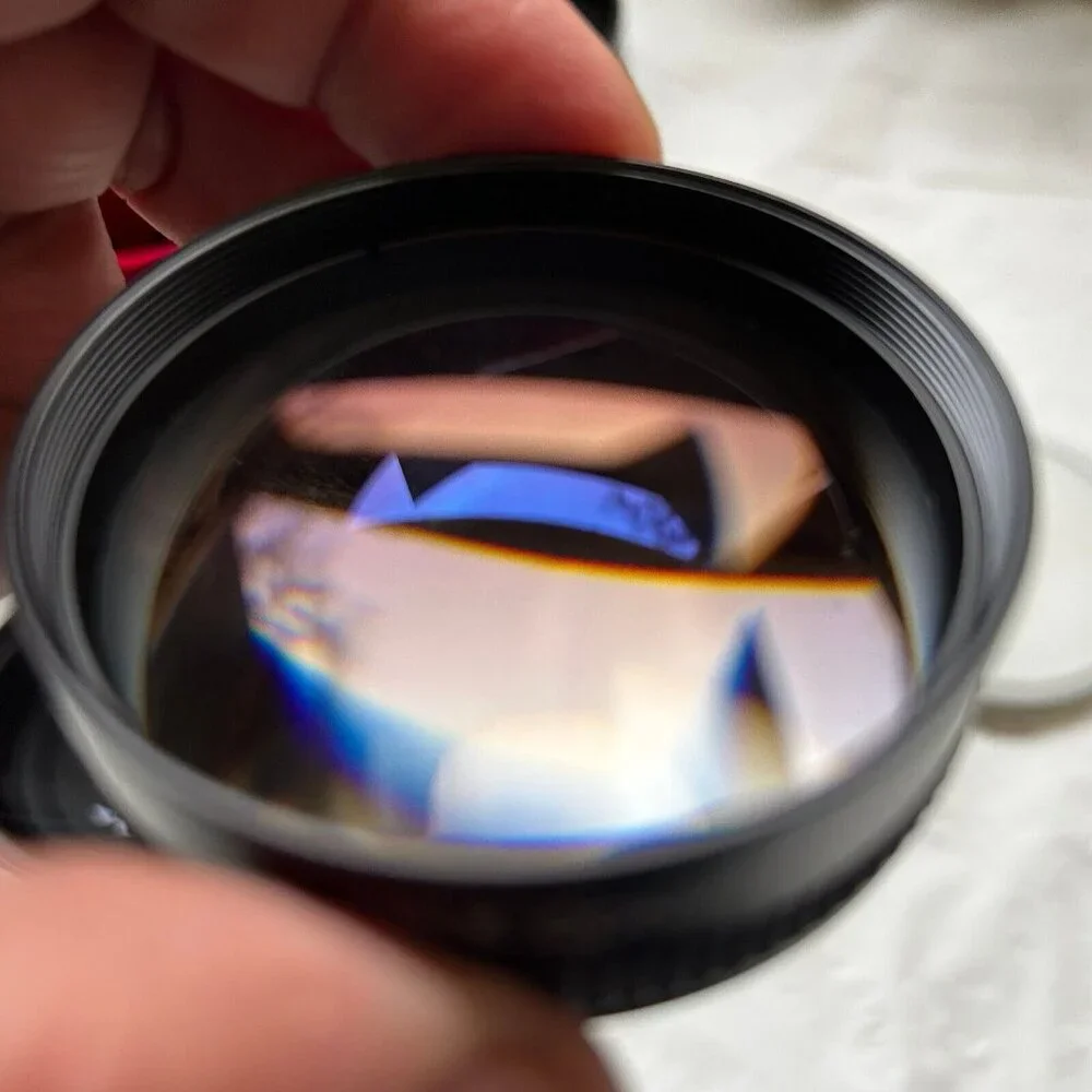 2 Panasonic camera lenses Wide Conversion Lens and Tele conversion lens
